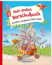 Cover von Mein großes Vorschulbuch - Zuordnen, vergleichen, Fehler finden