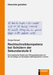 Cover von Rechtschreibkompetenz bei Schülern der Sekundarstufe II