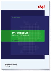 Cover von Privatrecht II