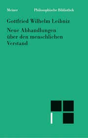 Cover von Neue Abhandlungen über den menschlichen Verstand