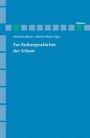 Cover von Zur Kulturgeschichte der Scham