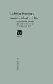 Cover von Passion - Affekt - Gefühl