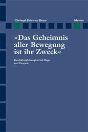Cover von Das Geheimnis aller Bewegung ist ihr Zweck