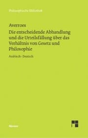 Cover von Die entscheidende Abhandlung und die Urteilsfällung über das Verhältnis von Gesetz und Philosophie