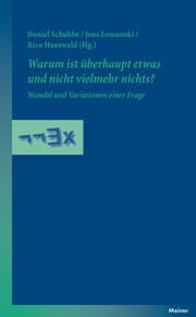 Cover von Warum ist überhaupt etwas und nicht vielmehr nichts?