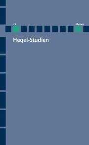 Cover von Hegel-Studien Band 45