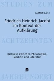Cover von Friedrich Heinrich Jacobi im Kontext der Aufklärung