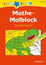 Cover von Mathe-Malblock - Rechnen bis 20
