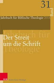 Cover von Der Streit um die Schrift
