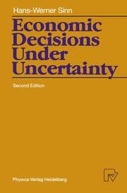 Cover von Economic Decisions Under Uncertainty