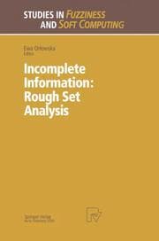 Cover von Incomplete Information: Rough Set Analysis