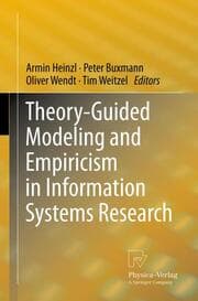 Cover von Theory-Guided Modeling and Empiricism in Information System Research