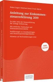 Cover von Anleitung zur Einkommensteuererklärung 2019