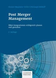 Cover von Post Merger Management