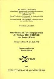 Cover von Internationales Forschungsgespräch der Stifung PRO ORIENTE zur Brester Union