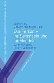 Cover von Die Person - ihr Selbstsein und ihr Handeln