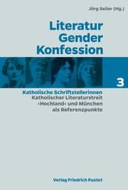 Cover von Literatur - Gender - Konfession 3