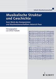 Cover von Musikalische Struktur und Geschichte
