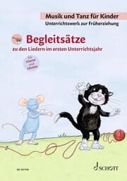 Cover von Musik und Tanz für Kinder - Begleitsätze zu den Liedern im ersten Unterrichtsjahr für Klavier und Ukulele