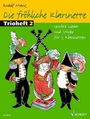 Cover von Die fröhliche Klarinette - Trioheft 2
