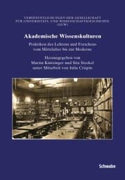 Cover von Akademische Wissenskulturen