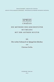 Cover von Der rechte Gebrauch im Spiegel des falschen