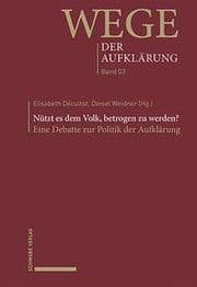 Cover von Nützt es dem Volk, betrogen zu werden?