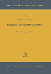 Cover von Die akute und chronische Niereninsuffizienz