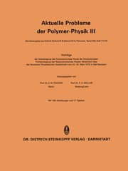 Cover von Aktuelle Probleme der Polymer-Physik III