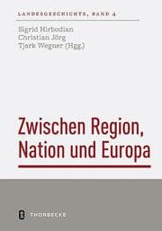 Cover von Zwischen Region, Nation und Europa