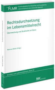 Cover von Rechtsdurchsetzung im Lebensmittelrecht