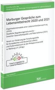 Cover von Marburger Gespräche zum Lebensmittelrecht 2020 und 2021