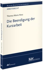 Cover von Die Beendigung der Kurzarbeit
