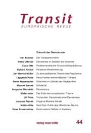 Cover von Transit 44. Europäische Revue
