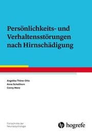 Cover von Persönlichkeits- und Verhaltensstörungen nach Hirnschädigung
