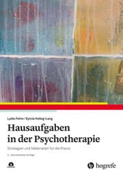 Cover von Hausaufgaben in der Psychotherapie