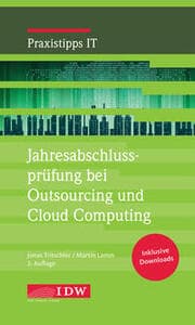 Cover von Jahresabschlussprüfung bei Outsourcing und Cloud Computing
