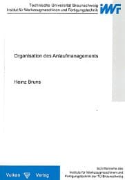 Cover von Organisation des Anlaufmanagements