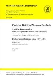 Cover von Amtliche Korrespondenz mit Karl Sigmund Freiherr von Altenstein