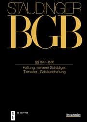 Cover von §§ 830-838