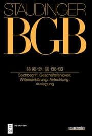 Cover von §§ 90- 124; 130-133