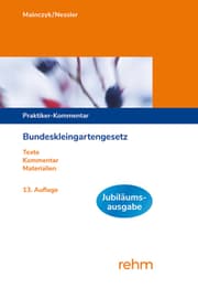 Cover von Bundeskleingartengesetz