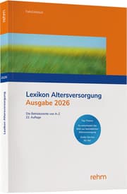 Cover von Lexikon Altersversorgung 2026