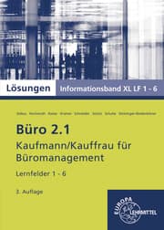 Cover von Büro 2.1 Informationsband XL, Lernfelder 1-6