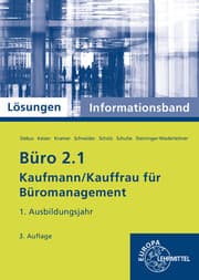 Cover von Büro 2.1 - Informationsband - 1. Ausbildungsjahr