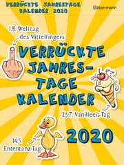 Cover von Verrückte Jahrestage Kalender 2020