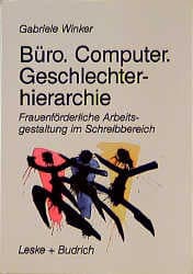 Cover von Büro, Computer, Geschlechterhierarchie