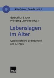 Cover von Lebenslagen im Alter