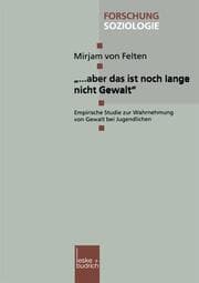 Cover von aber das ist noch lange nicht Gewalt