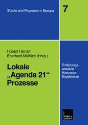 Cover von Lokale Agenda 21-Prozesse